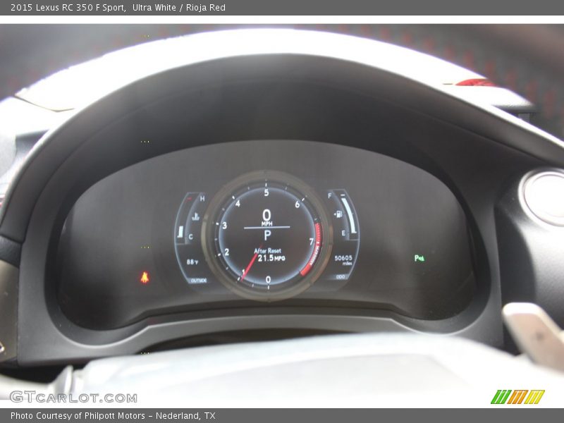 Ultra White / Rioja Red 2015 Lexus RC 350 F Sport
