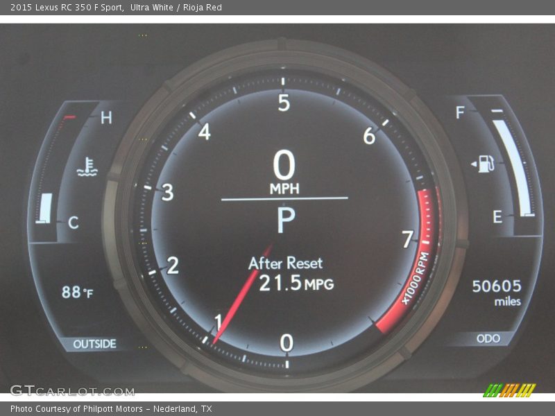 Ultra White / Rioja Red 2015 Lexus RC 350 F Sport