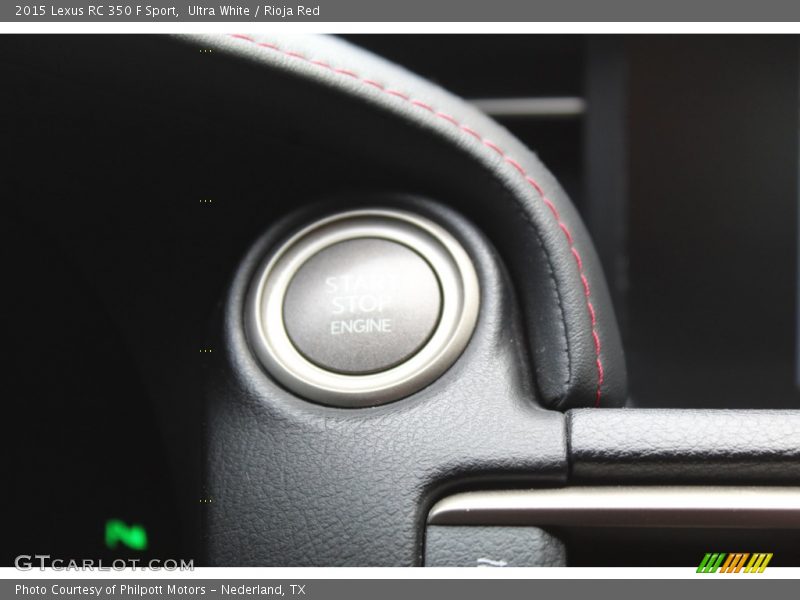 Ultra White / Rioja Red 2015 Lexus RC 350 F Sport