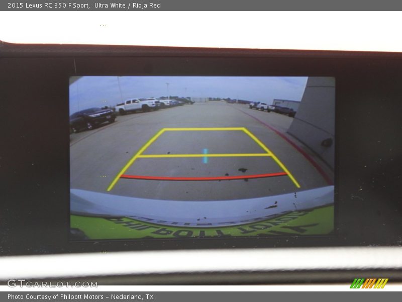 Ultra White / Rioja Red 2015 Lexus RC 350 F Sport