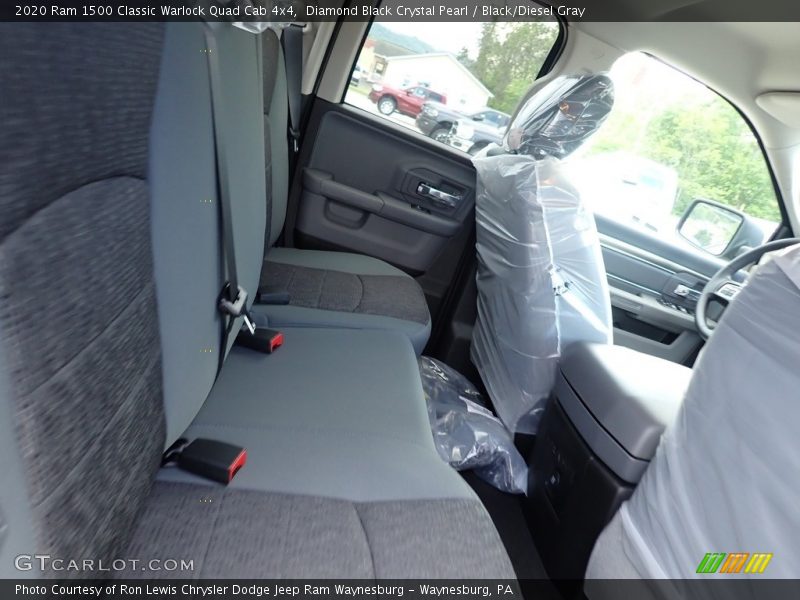 Diamond Black Crystal Pearl / Black/Diesel Gray 2020 Ram 1500 Classic Warlock Quad Cab 4x4