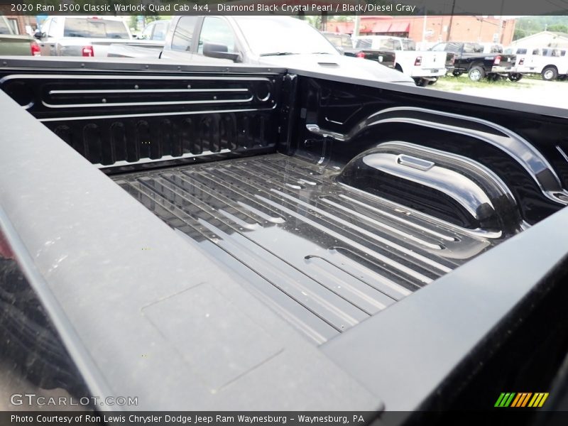 Diamond Black Crystal Pearl / Black/Diesel Gray 2020 Ram 1500 Classic Warlock Quad Cab 4x4