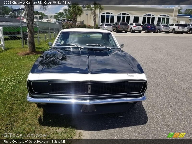 Green/White / Black 1968 Chevrolet Camaro RS