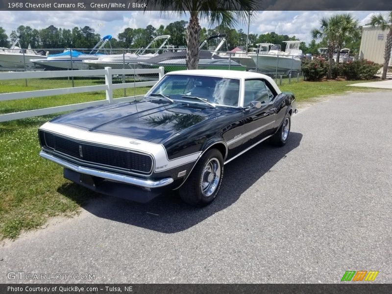 Green/White / Black 1968 Chevrolet Camaro RS