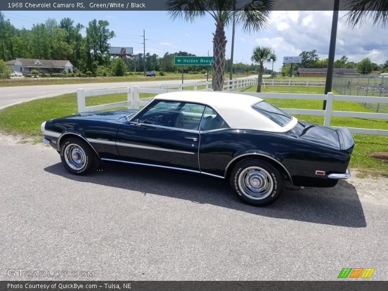 Green/White / Black 1968 Chevrolet Camaro RS