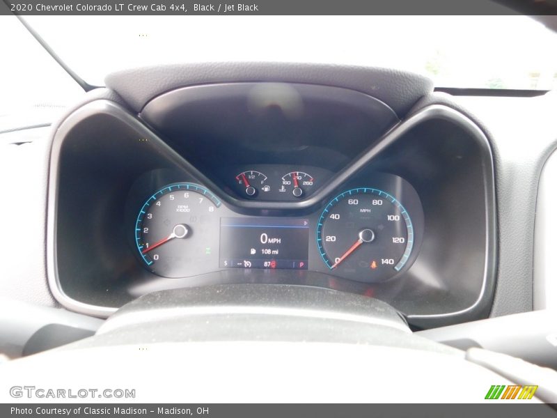 Black / Jet Black 2020 Chevrolet Colorado LT Crew Cab 4x4