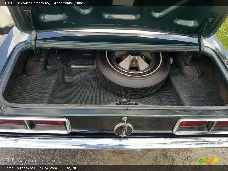 Green/White / Black 1968 Chevrolet Camaro RS
