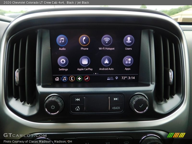 Black / Jet Black 2020 Chevrolet Colorado LT Crew Cab 4x4