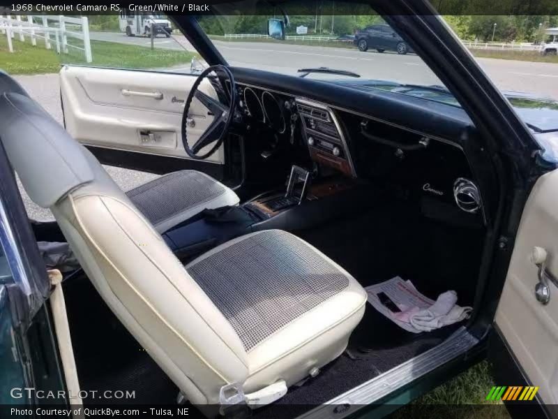 Green/White / Black 1968 Chevrolet Camaro RS