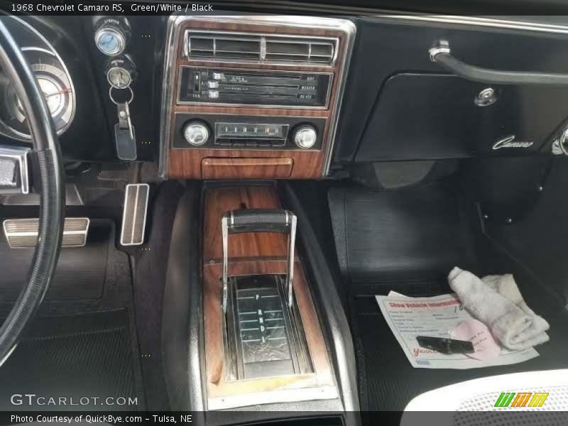 Green/White / Black 1968 Chevrolet Camaro RS