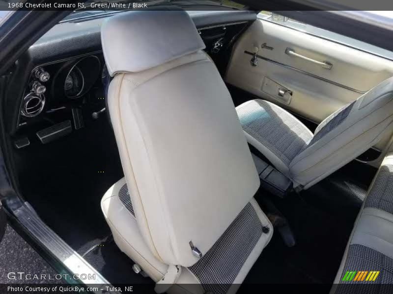 Green/White / Black 1968 Chevrolet Camaro RS