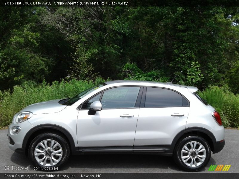  2016 500X Easy AWD Grigio Argento (Gray Metallic)