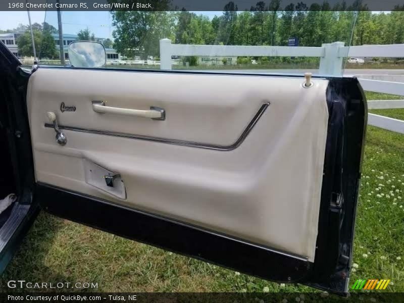 Green/White / Black 1968 Chevrolet Camaro RS