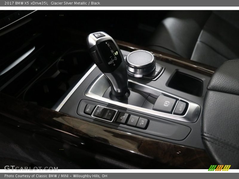 Glacier Silver Metallic / Black 2017 BMW X5 xDrive35i