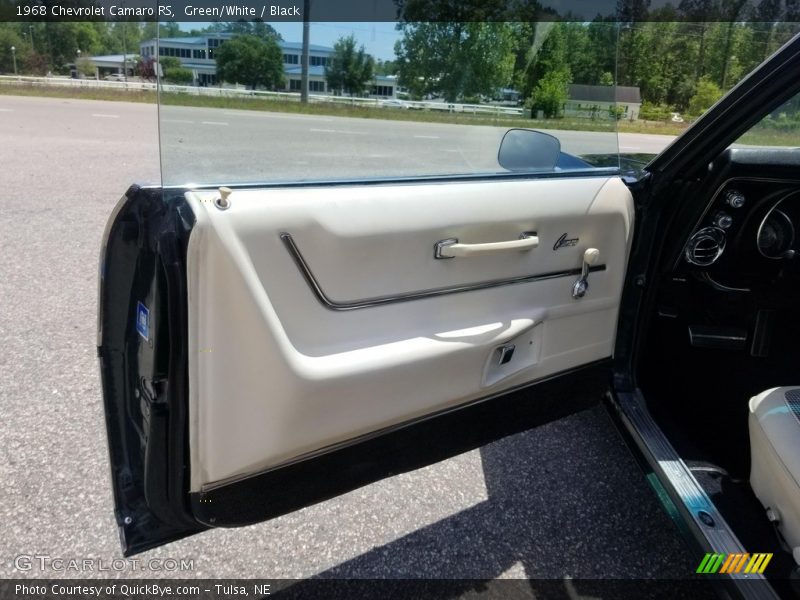 Green/White / Black 1968 Chevrolet Camaro RS