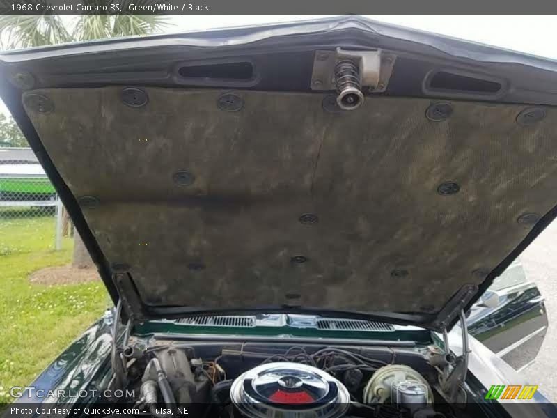 Green/White / Black 1968 Chevrolet Camaro RS