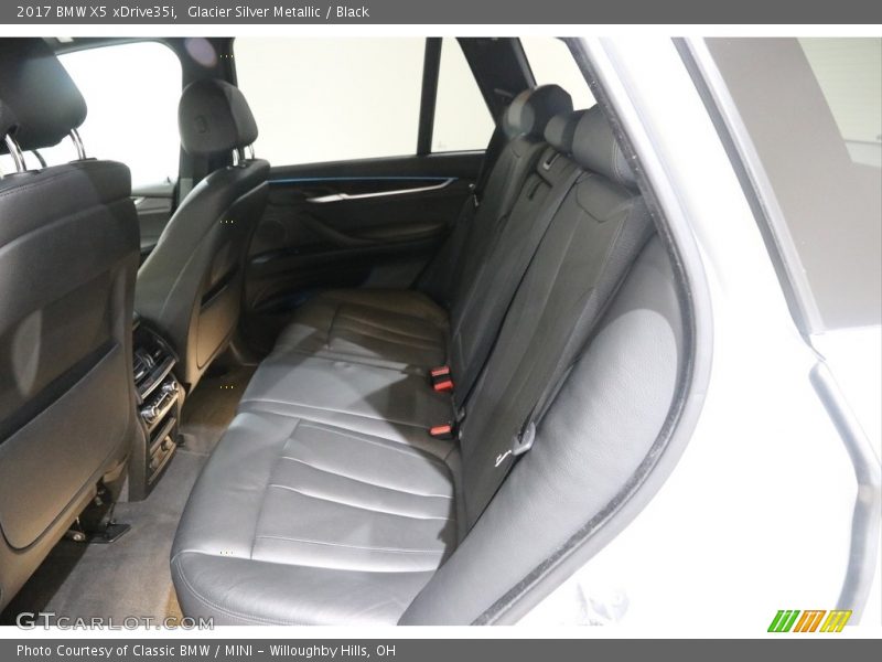 Glacier Silver Metallic / Black 2017 BMW X5 xDrive35i