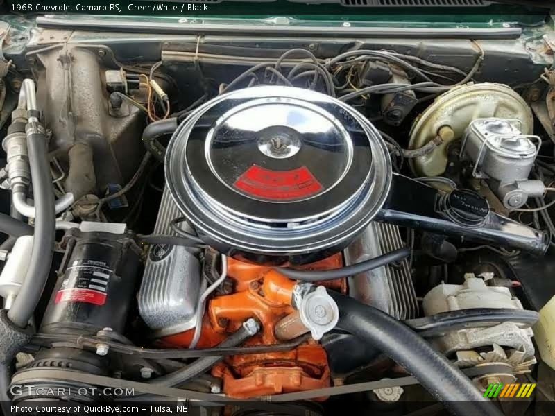 Green/White / Black 1968 Chevrolet Camaro RS