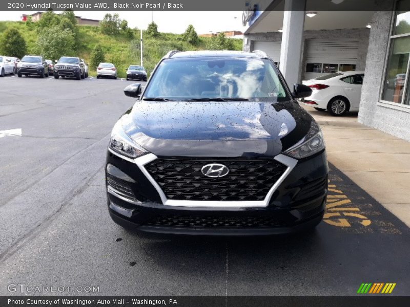 Black Noir Pearl / Black 2020 Hyundai Tucson Value AWD