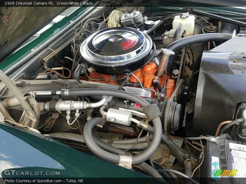 Green/White / Black 1968 Chevrolet Camaro RS