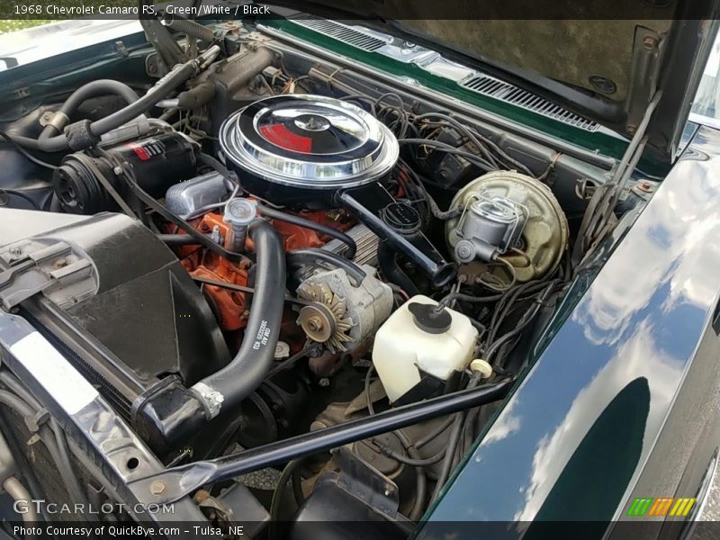 Green/White / Black 1968 Chevrolet Camaro RS