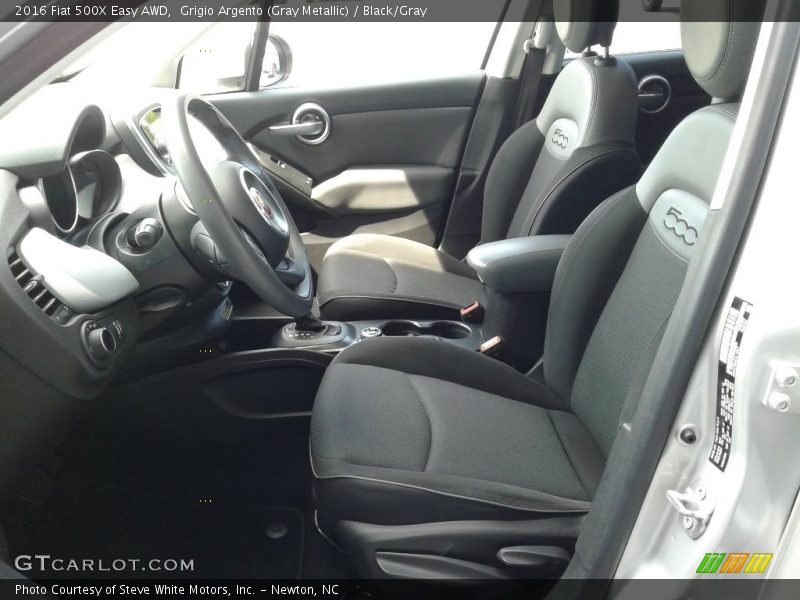 Front Seat of 2016 500X Easy AWD