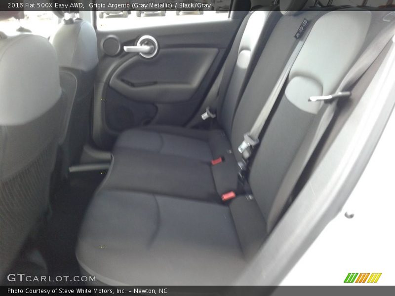 Rear Seat of 2016 500X Easy AWD