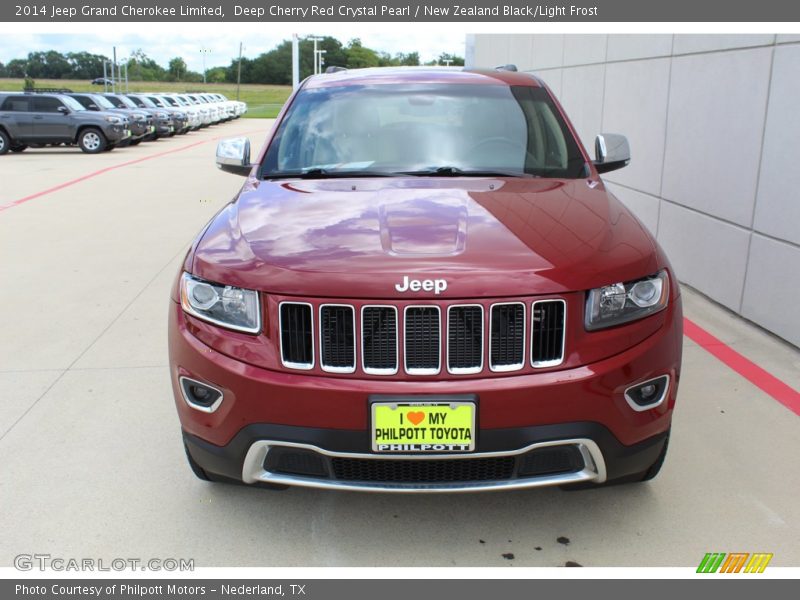 Deep Cherry Red Crystal Pearl / New Zealand Black/Light Frost 2014 Jeep Grand Cherokee Limited