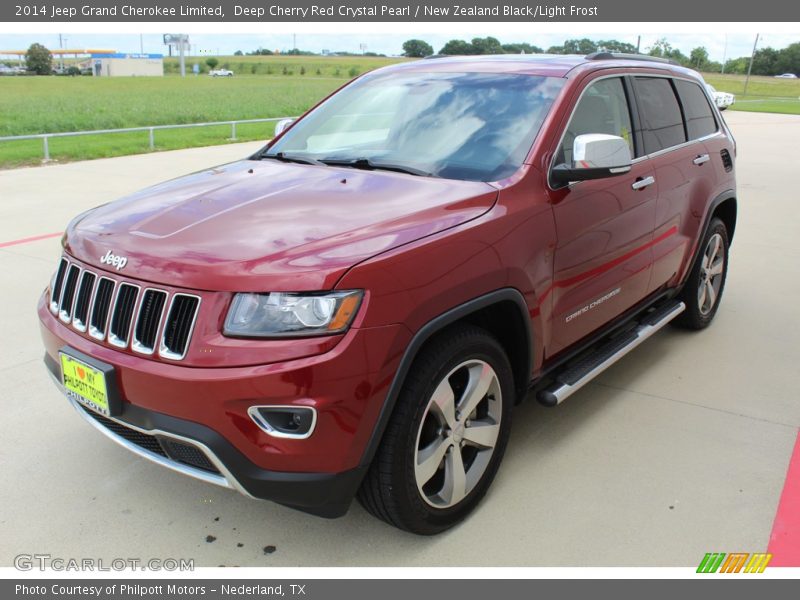 Deep Cherry Red Crystal Pearl / New Zealand Black/Light Frost 2014 Jeep Grand Cherokee Limited