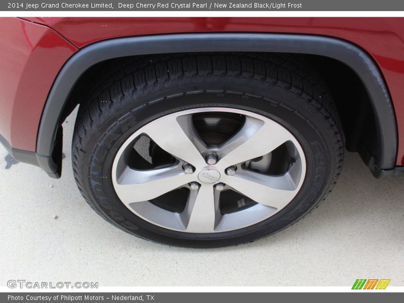 Deep Cherry Red Crystal Pearl / New Zealand Black/Light Frost 2014 Jeep Grand Cherokee Limited