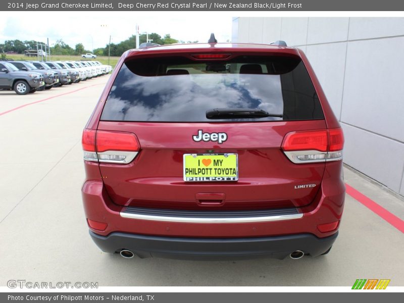 Deep Cherry Red Crystal Pearl / New Zealand Black/Light Frost 2014 Jeep Grand Cherokee Limited