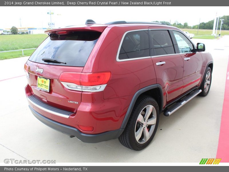 Deep Cherry Red Crystal Pearl / New Zealand Black/Light Frost 2014 Jeep Grand Cherokee Limited