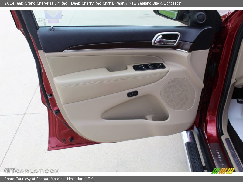 Deep Cherry Red Crystal Pearl / New Zealand Black/Light Frost 2014 Jeep Grand Cherokee Limited