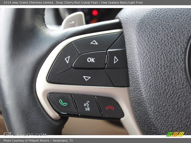 Deep Cherry Red Crystal Pearl / New Zealand Black/Light Frost 2014 Jeep Grand Cherokee Limited
