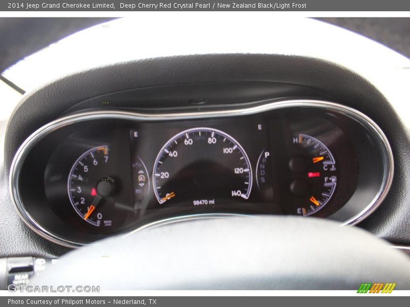 Deep Cherry Red Crystal Pearl / New Zealand Black/Light Frost 2014 Jeep Grand Cherokee Limited