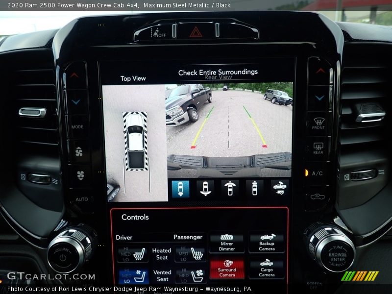 Navigation of 2020 2500 Power Wagon Crew Cab 4x4