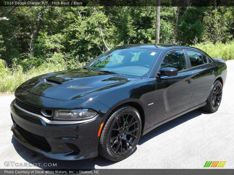 Pitch Black / Black 2016 Dodge Charger R/T