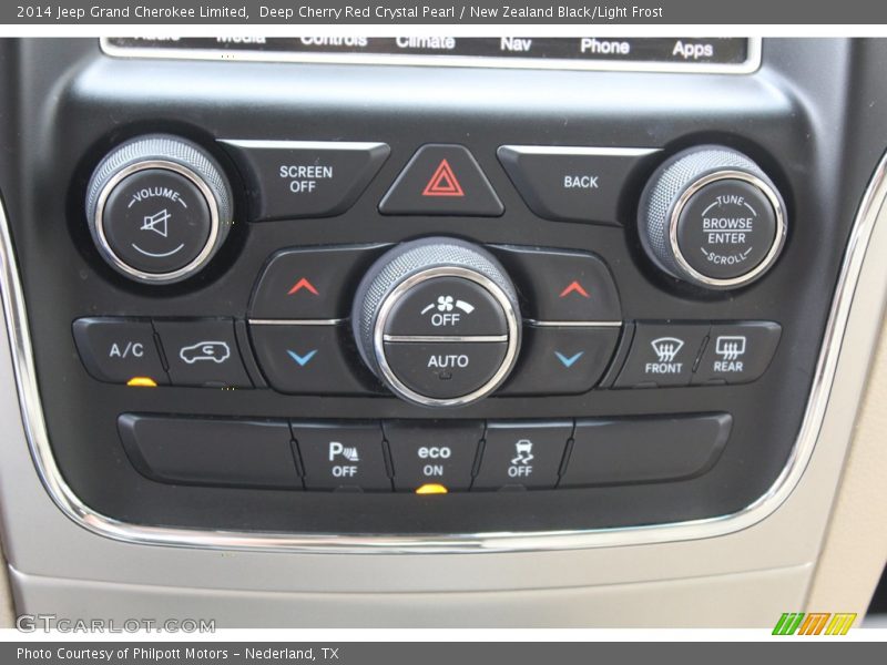 Deep Cherry Red Crystal Pearl / New Zealand Black/Light Frost 2014 Jeep Grand Cherokee Limited