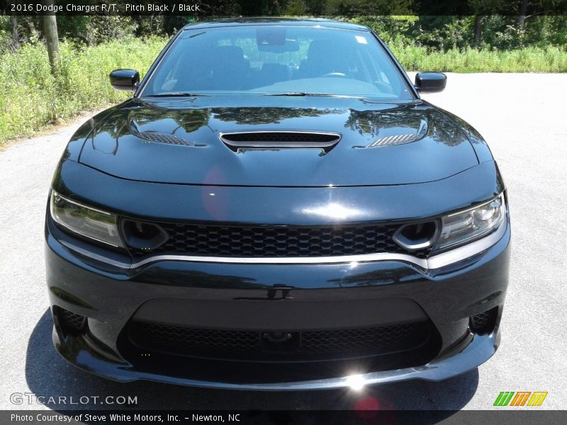 Pitch Black / Black 2016 Dodge Charger R/T