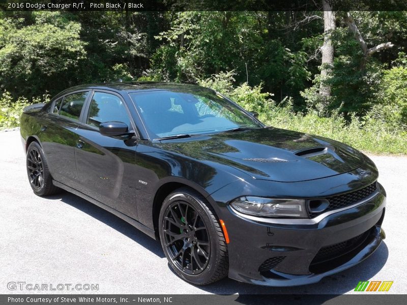 Pitch Black / Black 2016 Dodge Charger R/T