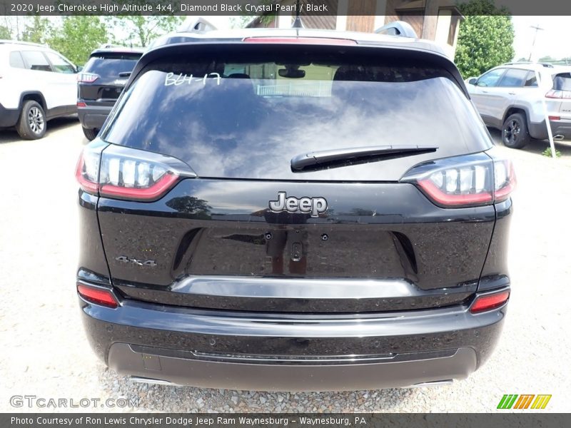 Diamond Black Crystal Pearl / Black 2020 Jeep Cherokee High Altitude 4x4