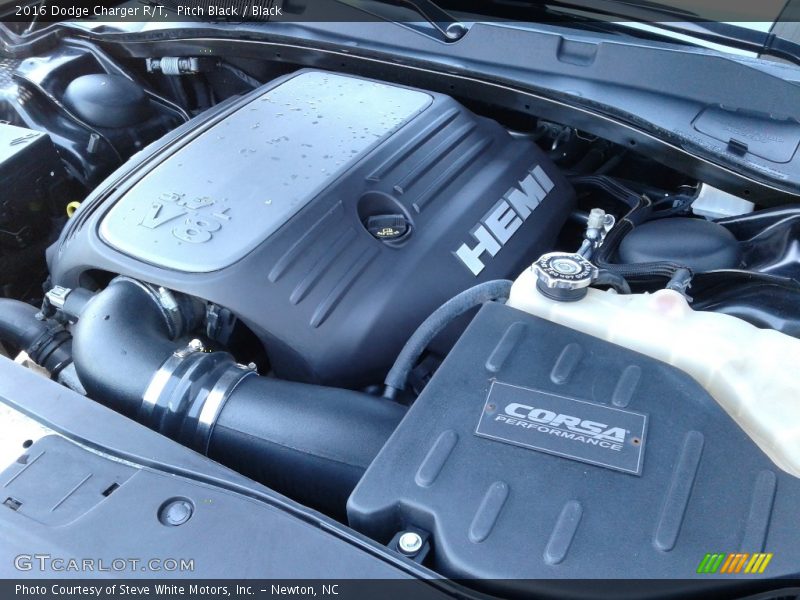 Pitch Black / Black 2016 Dodge Charger R/T