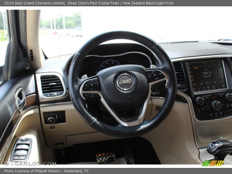 Deep Cherry Red Crystal Pearl / New Zealand Black/Light Frost 2014 Jeep Grand Cherokee Limited