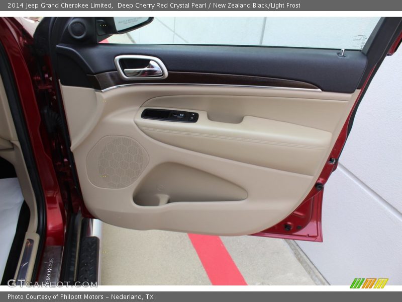 Deep Cherry Red Crystal Pearl / New Zealand Black/Light Frost 2014 Jeep Grand Cherokee Limited