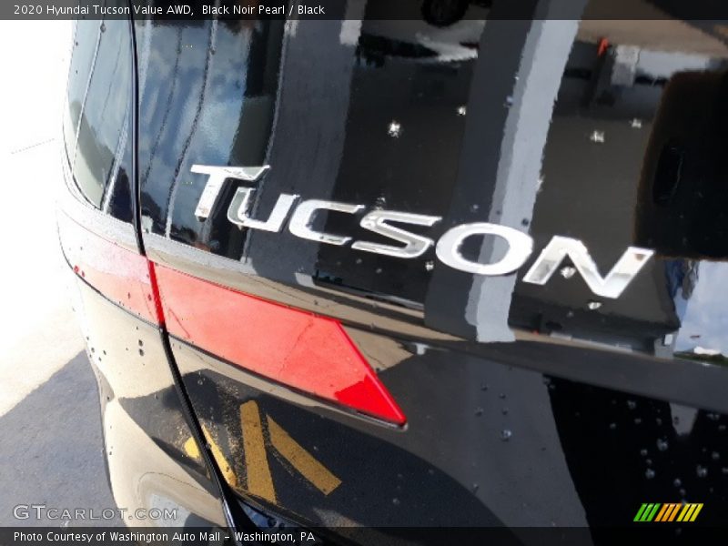 Black Noir Pearl / Black 2020 Hyundai Tucson Value AWD