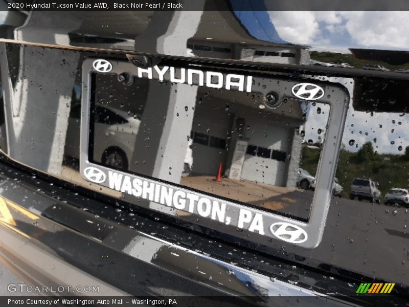 Black Noir Pearl / Black 2020 Hyundai Tucson Value AWD