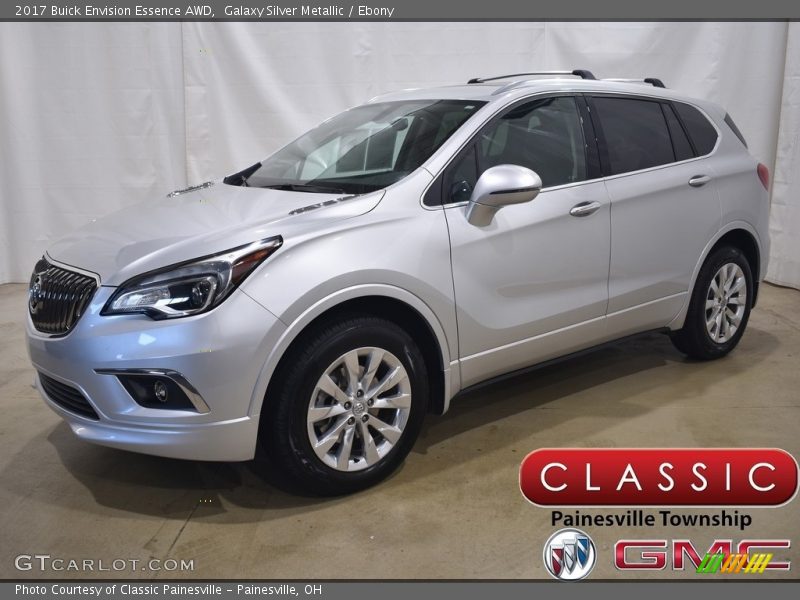 Galaxy Silver Metallic / Ebony 2017 Buick Envision Essence AWD