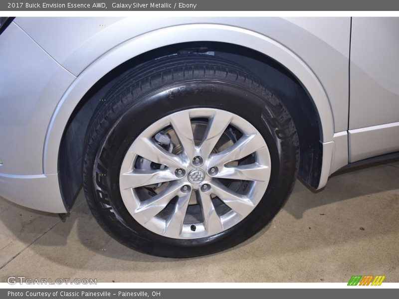 Galaxy Silver Metallic / Ebony 2017 Buick Envision Essence AWD