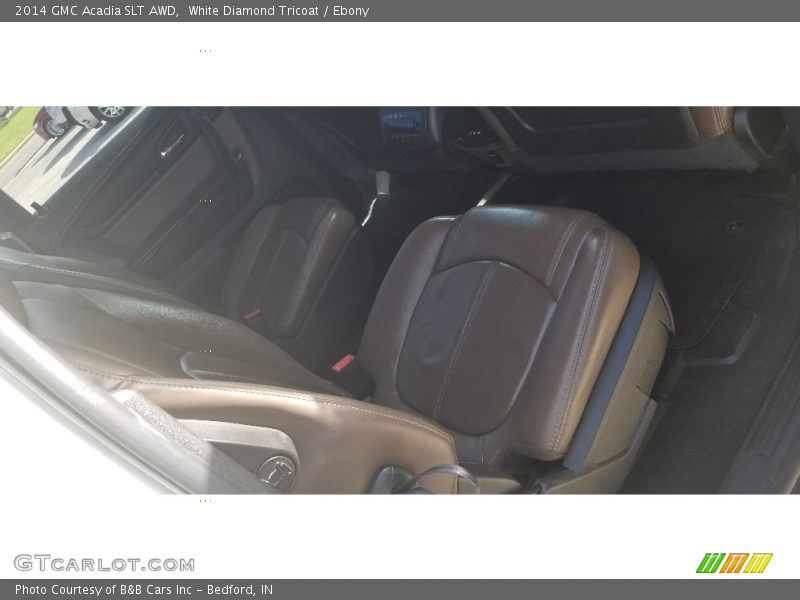 White Diamond Tricoat / Ebony 2014 GMC Acadia SLT AWD