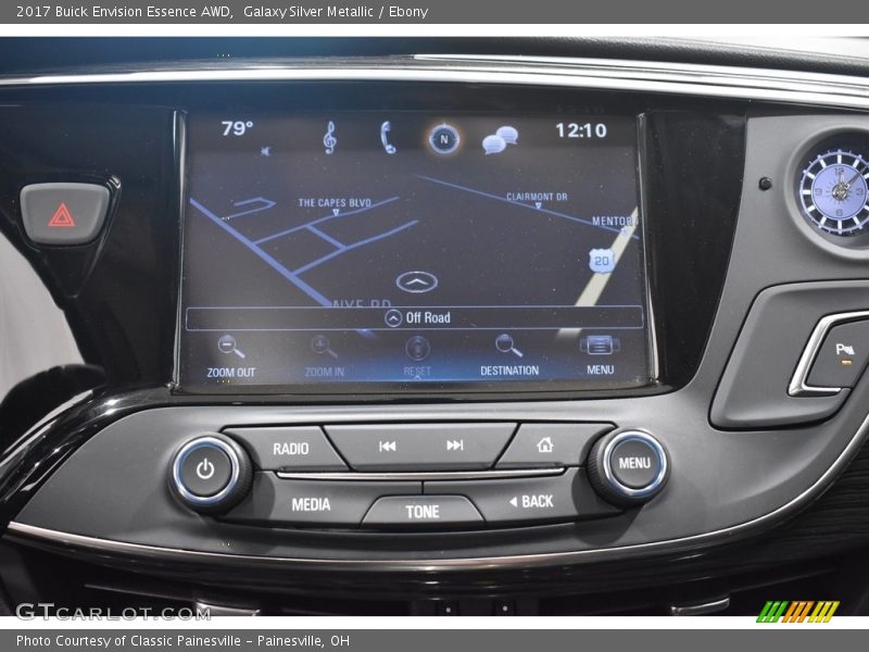 Galaxy Silver Metallic / Ebony 2017 Buick Envision Essence AWD